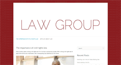 Desktop Screenshot of nieldlawgroup.com